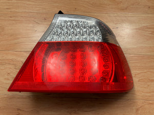 BMW E46 Tail light LED RIGHT side panel White 63216937454