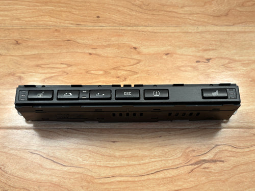 BMW E46 Switch Unit Center Console Convertible Seat Heater Tire 61316925480