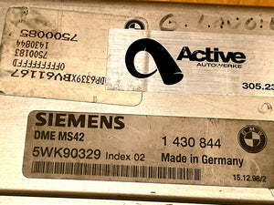 BMW SIEMENS BOSCH DME COMPUTER (FOR PARTS) 5WK9037 5WK90329 0261200413